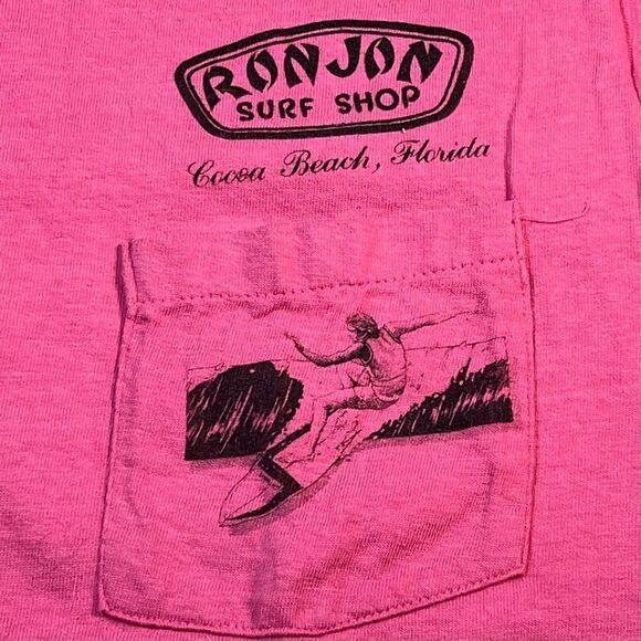 Vintage 80s Ron Jon Surf Shop World Class Tee - Picture 4 of 7